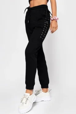 Tobi French Kiss Jogger Pants - Wine