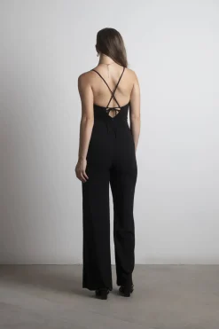 Tobi Full Of Attitude Cross Back Sleeveless Jumpsuit