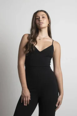 Tobi Full Of Attitude Cross Back Sleeveless Jumpsuit