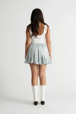 Tobi Fun Times Flowy Mini Skirt -