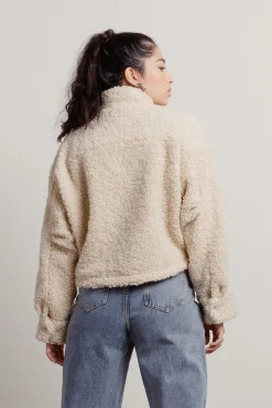Tobi Fuzzy Wuzzy Sherpa Jacket -