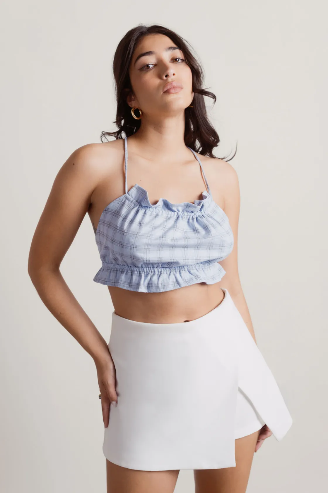 Tobi Get A Clue Crop Top -