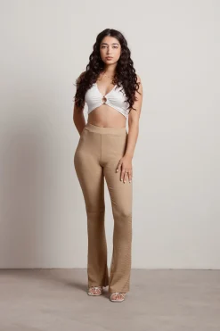Tobi Get Out Knit Pants - Green