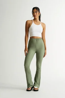 Tobi Get Out Knit Pants - Green