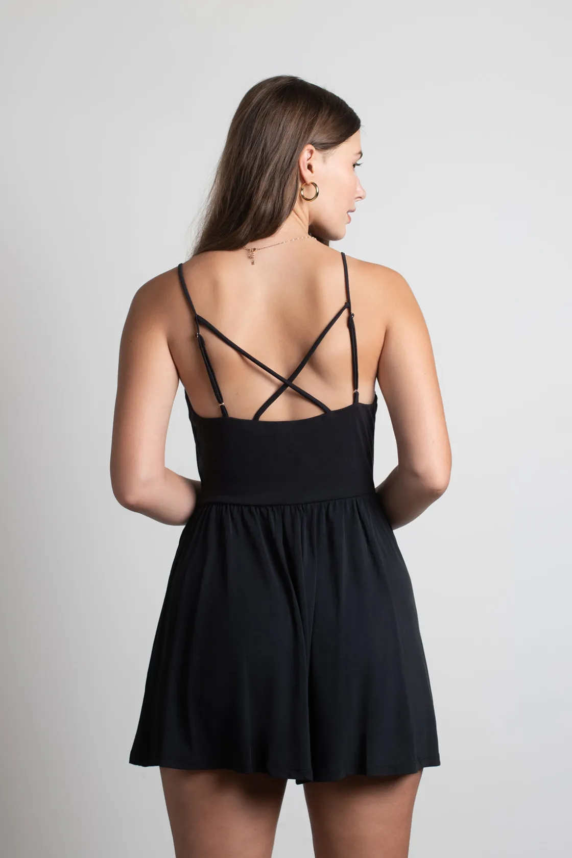 Tobi Get Real Knit Romper - Sage
