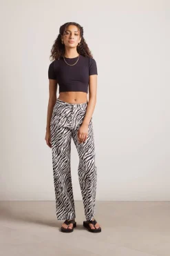Tobi Gimme Attention Straight Leg Pants -