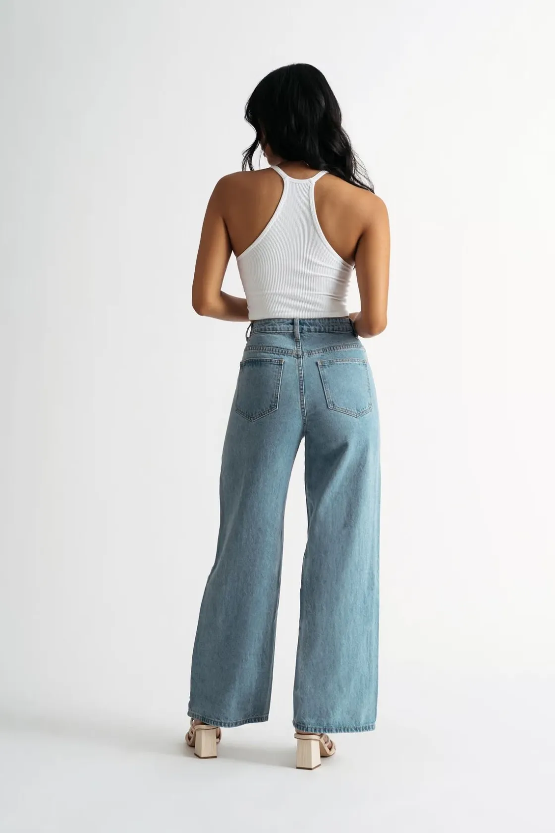 Tobi Glassell Park Wide Leg Jeans -
