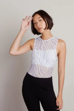 Tobi Go For A Ride Mesh Bodysuit -