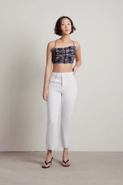 Tobi Gone Rouge Crop Top -