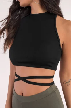 Tobi Good All Around Crop Top - Taupe
