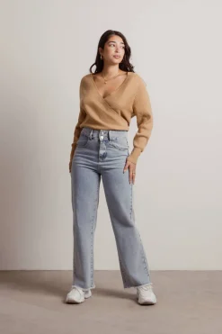 Tobi Got It All Plunging Sweater -