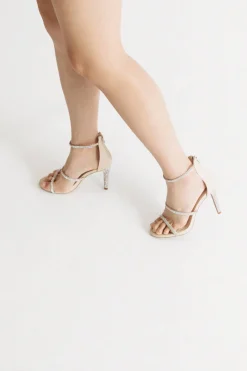 Tobi Grammy Rhinestone Strap High Heels -