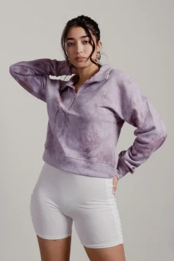 Tobi Grape Slushie Tie Dye Sweatshirt -