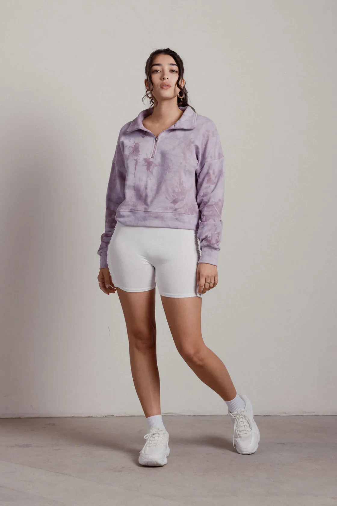 Tobi Grape Slushie Tie Dye Sweatshirt -