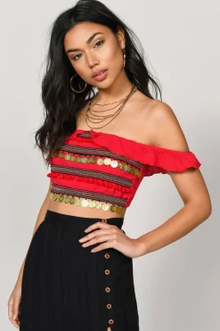 Tobi Gwen Crop Top -