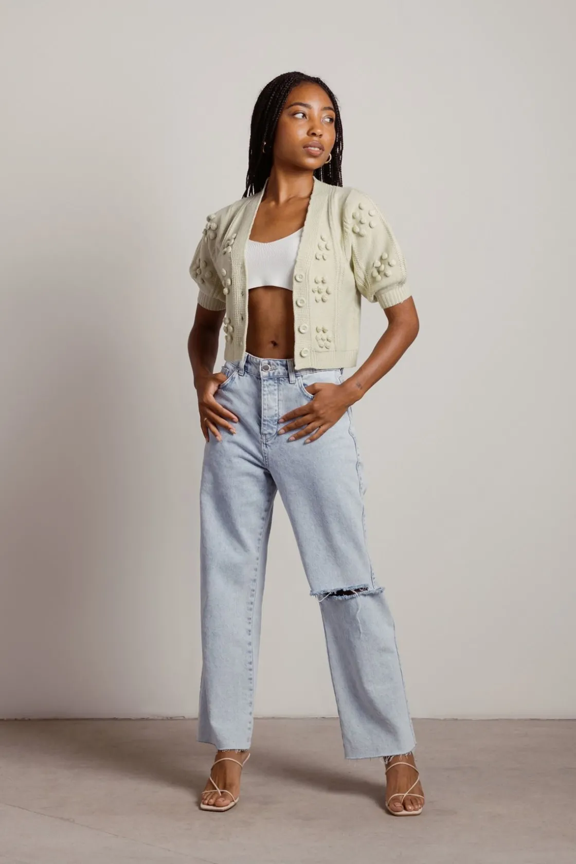 Tobi Hayden Embroidered Cardigan -