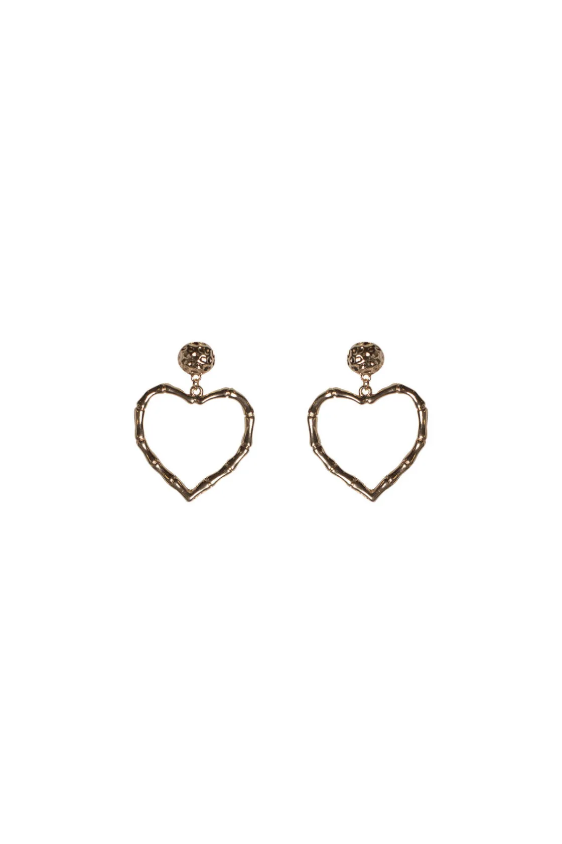 Tobi Heart Knocker Earrings -