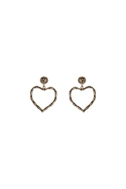 Tobi Heart Knocker Earrings -