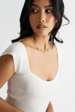 Tobi Henrietta Sweater Knit Bodycon Mini Dress