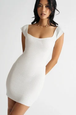 Tobi Henrietta Sweater Knit Bodycon Mini Dress