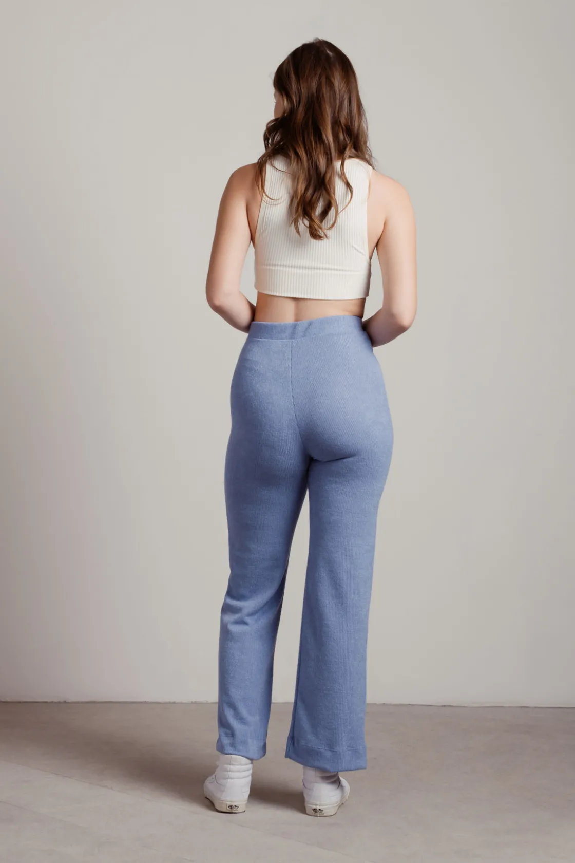 Tobi Hold Back Ribbed Knit Pants -