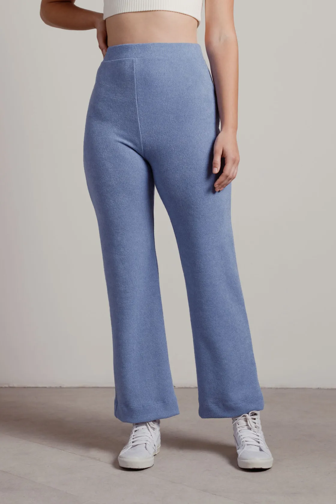Tobi Hold Back Ribbed Knit Pants -