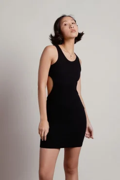 Tobi Hold Me Down Cutout Bodycon Mini Dress -