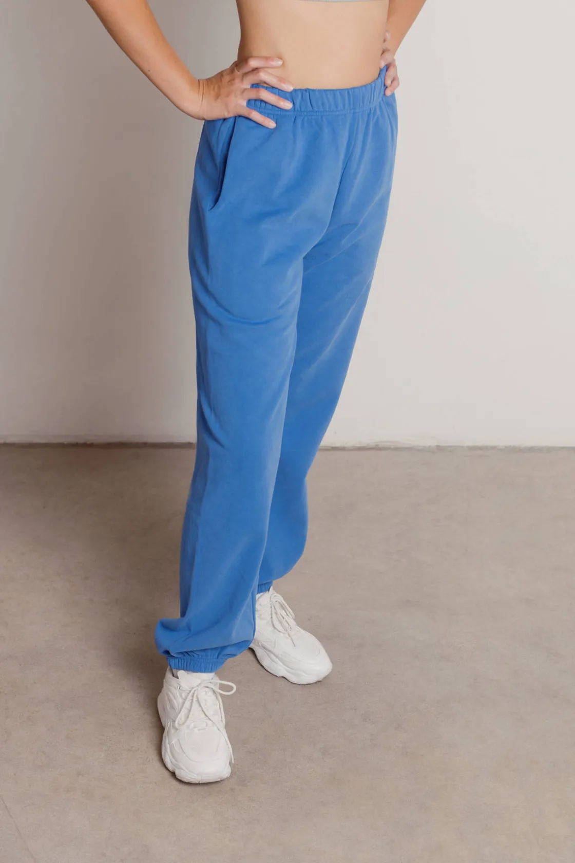 Tobi Homebody Stretchy Sweatpants - Green