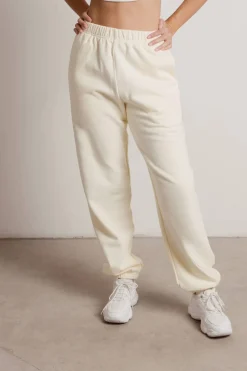 Tobi Homebody Stretchy Sweatpants - Green