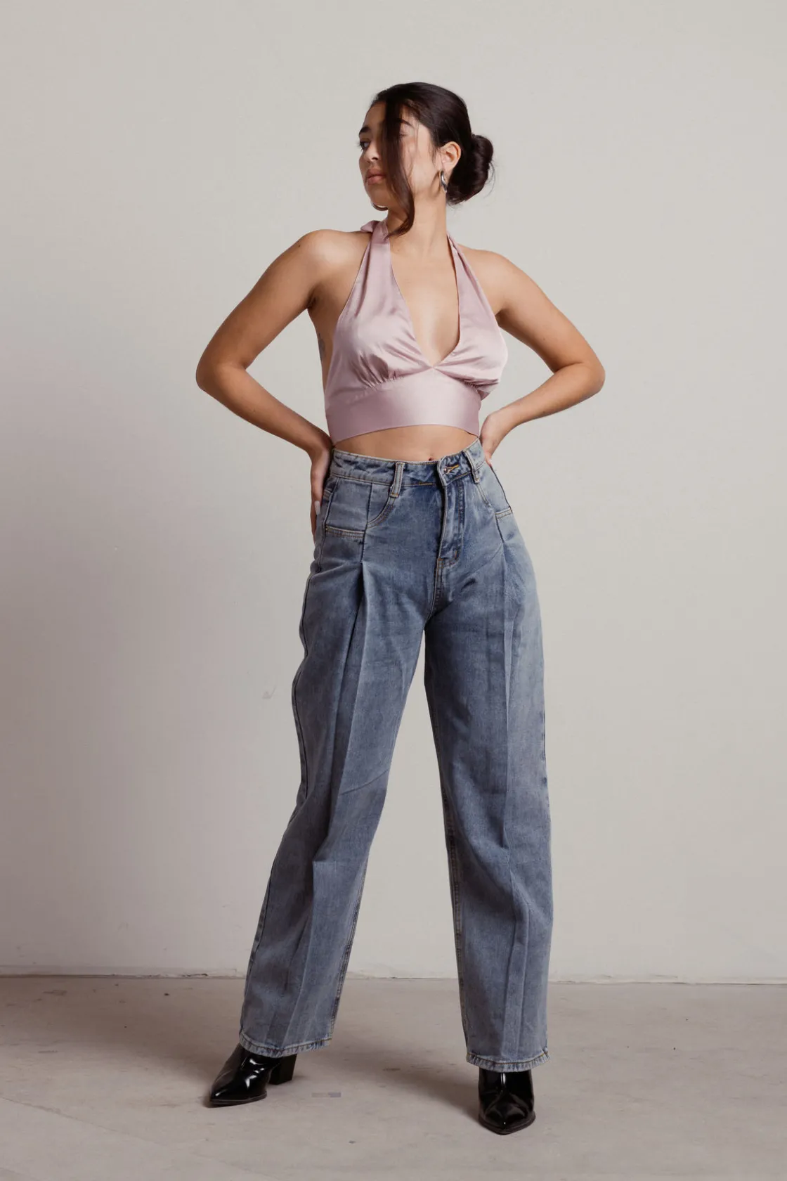 Tobi How Classy Crop Top -