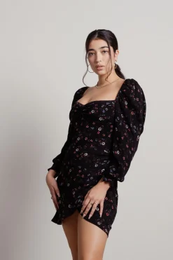Tobi How Graceful Floral Bustier Mini Dress -