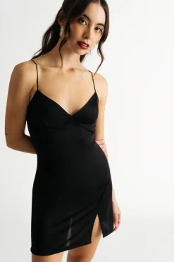 Tobi If You Ever Loved Me Slit Mini Dress