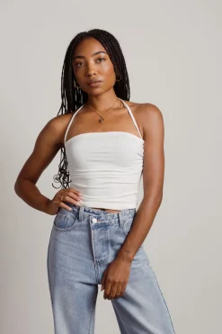 Tobi Imprecise Crop Top -