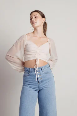 Tobi In The Abyss Crop Top - Green