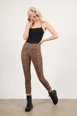 Tobi In The Jungle Leopard Print Pants -