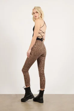 Tobi In The Jungle Leopard Print Pants -