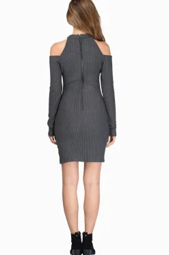 Tobi In The Knit Of Time Cutout Bodycon Mini Dress -