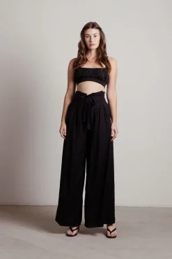 Tobi Inside Look Wide Leg Pants -