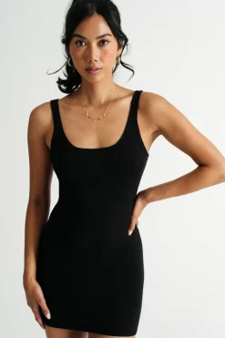 Tobi Instant Confidence Tank Bodycon Mini Dress - Olive