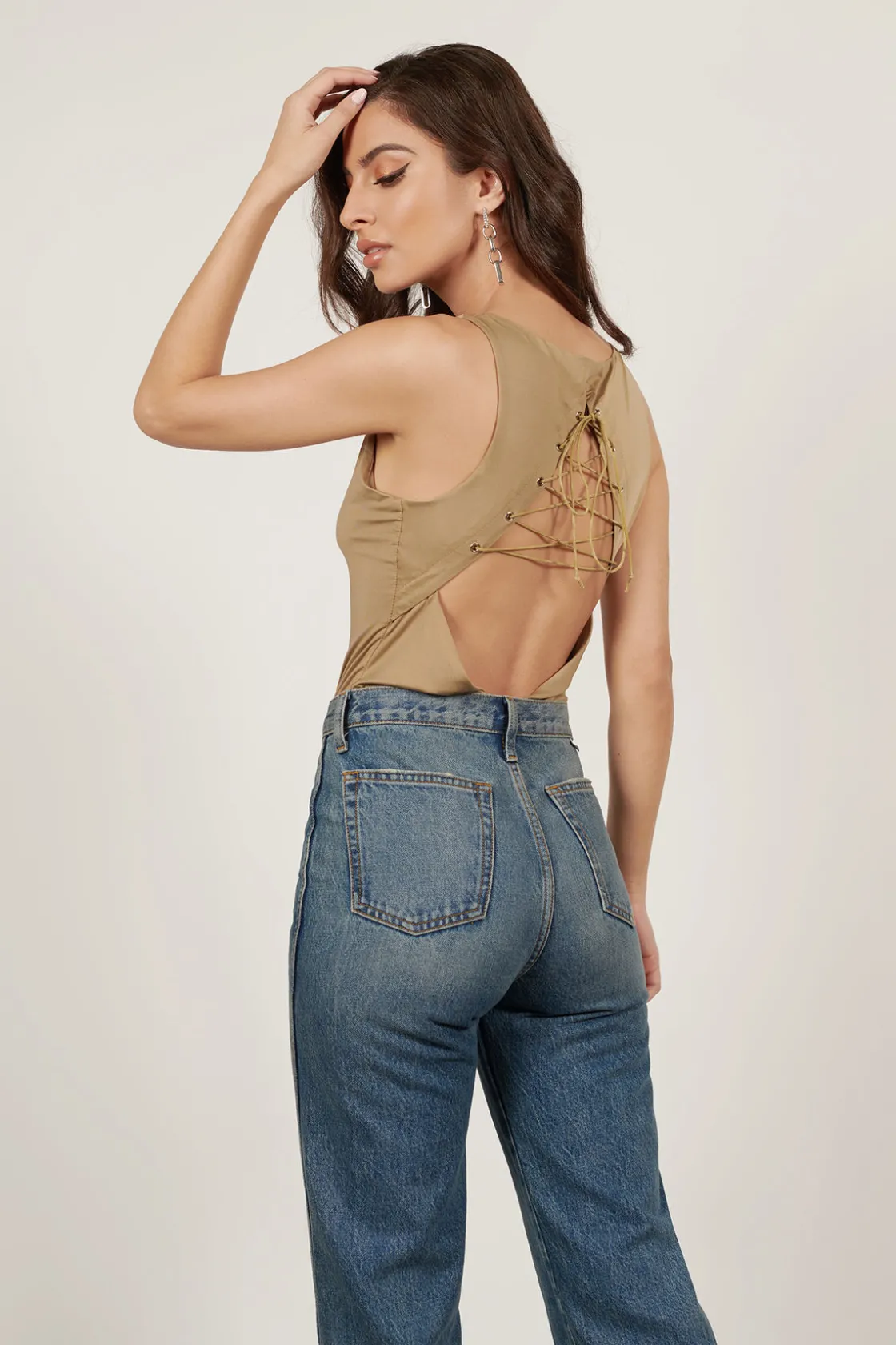 Tobi Into The Night Open Back Bodysuit -