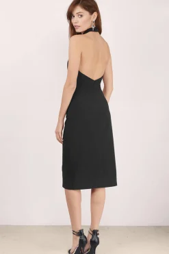 Tobi ISLA The Avenue Halter Backless Midi Dress -