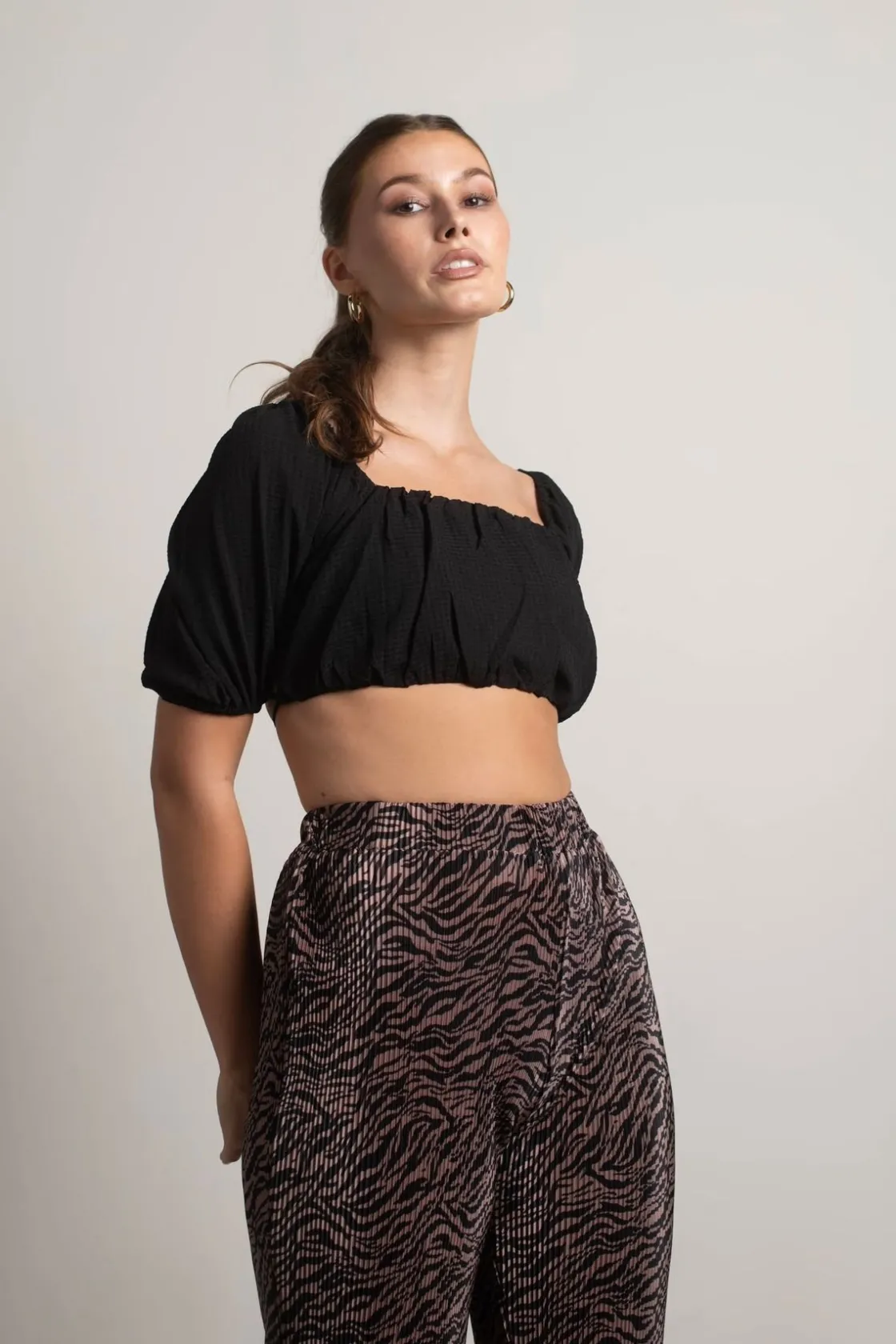 Tobi Jacky Crop Top -