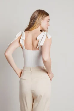 Tobi Jacques Corset Bodysuit - Brown