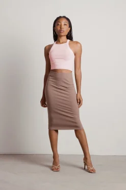 Tobi Jake Crop Top - Yellow