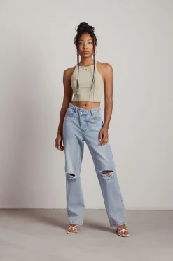 Tobi Jake Crop Top - Yellow