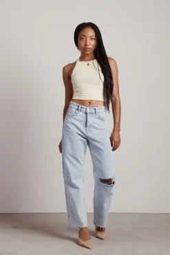 Tobi Jake Crop Top - Yellow
