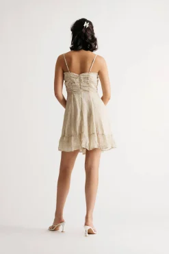 Tobi Jannette Floral Skater Mini Dress -