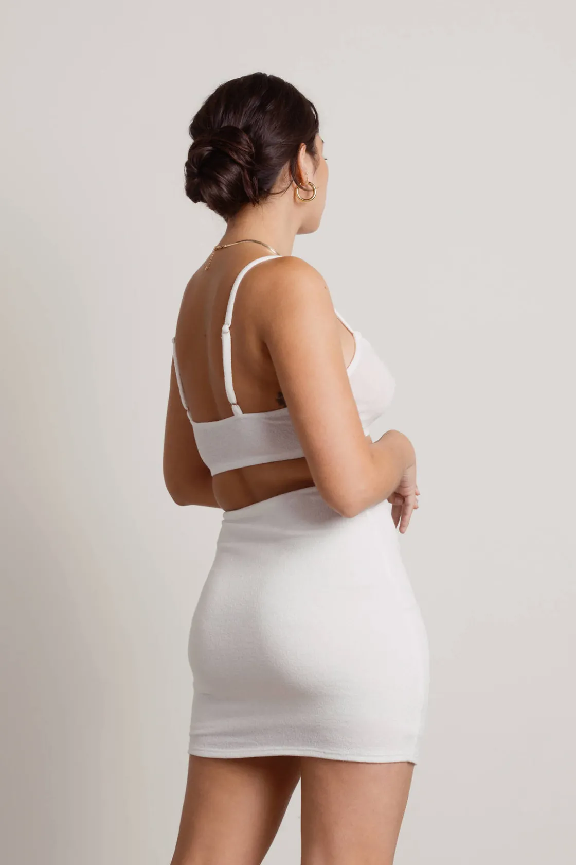 Tobi Jayde Cutout Bodycon Mini Dress - Black