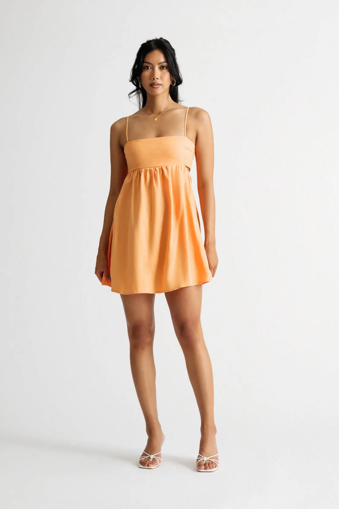 Tobi Jelianna Cutout Skater Mini Dress