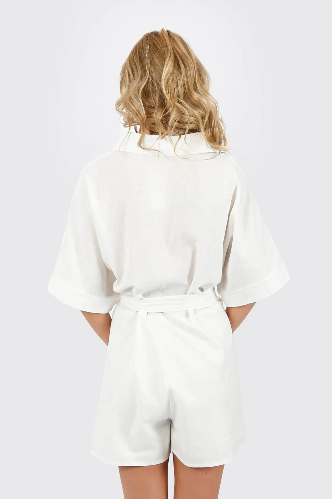 Tobi Jelyn Collared Romper -